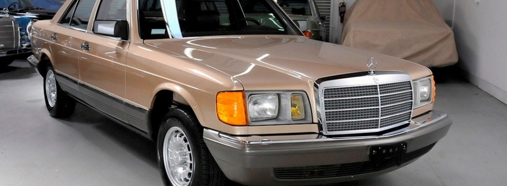 Уникальный Mercedes 1982 года выпуска проехал всего 2510 км