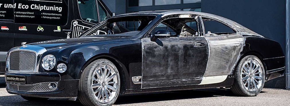 Немцы сделают купе из роскошного лимузина Bentley