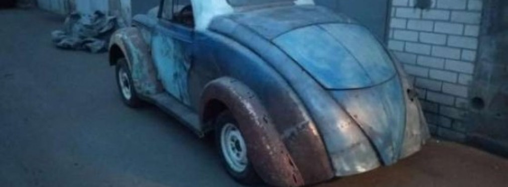 Украинец «распилил» старый автомобиль, превратив его в Hot Rod