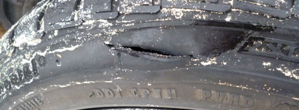 Боковой порез шины: можно ли отремонтировать