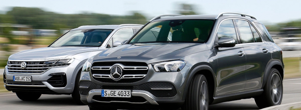 Mercedes GLE против VW Touareg: сравнительный тест