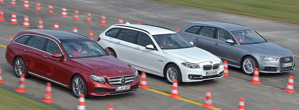 «Битва универсалов»: тест-драйв Mercedes, BMW и Audi