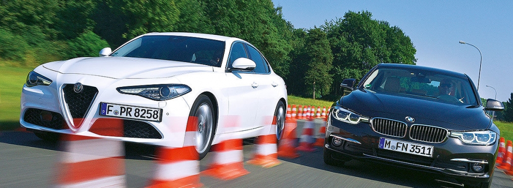 Alfa Romeo и BMW «сразились на дороге»