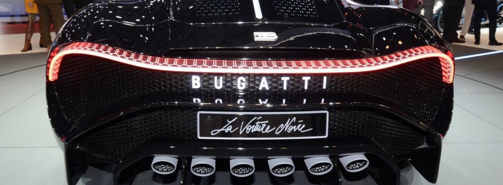 Самое дорогое авто современности Bugatti La Voiture Noire – экстремальная роскошь